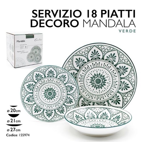Servizio piatti pezzi in - pezzi,