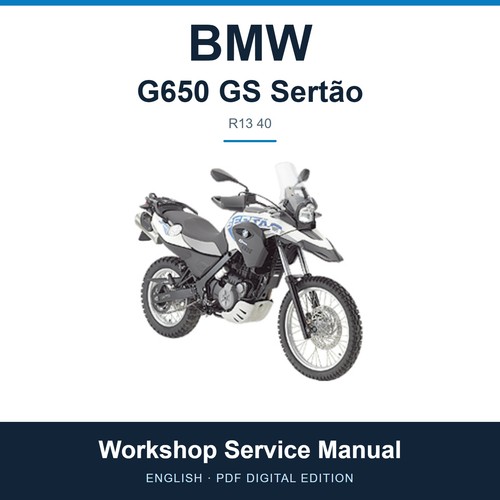 Bmw g650 sertão - bmw, r13
