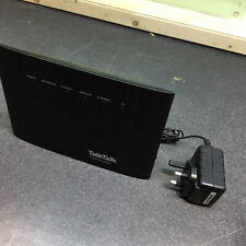 ORIGINALE D-LINK DSL-3782 router/interruttore + alimentatore Regno Unito venditore gratuito P&P #B28