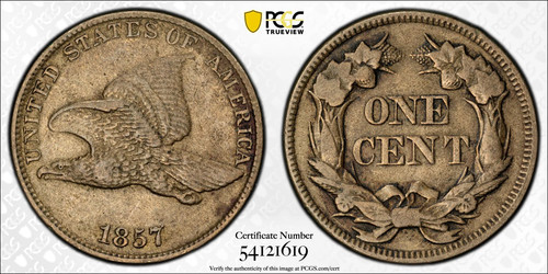 1857 piccoli centesimi aquila - 1857,