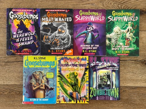 Goosebumps lot books l - books, r.l