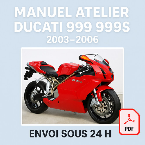 Manuel atelier ducati - atelier, 999