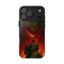 Phone Ink - Cover Case for iPhone Galaxy Pixel - Knight Blazing Dragon