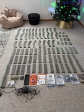 Enorme lotto treni Lionel FasTrack! Oltre 90 pezzi!