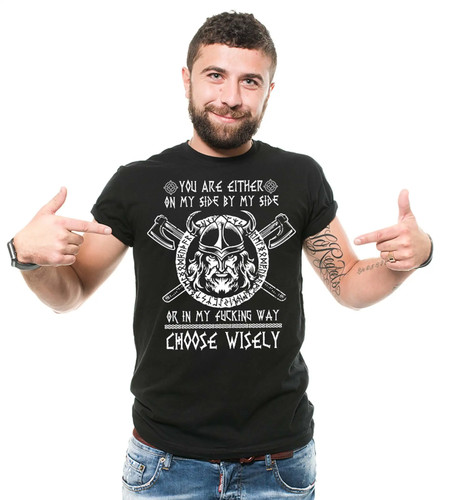 Camicia uomo guerriero