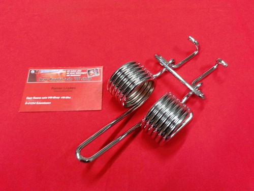 Molla cofano motore cromata - , vw