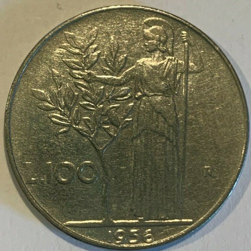 Lira italiana 1956 100 - 1956, l