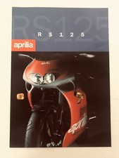 DEPLIANT BROCHURE CATALOGO ORIG.   APRILIA  RS 125 REPLICA REGGIANI 1995