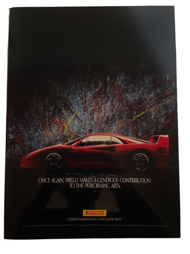 Poster pubblicità ferrari - poster,