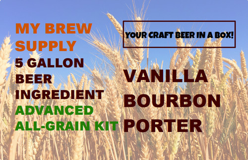 Vanilla bourbon porter kit - bourbon,