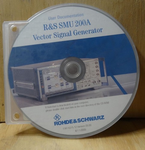 Rhode schwarz smu200a - rhode,