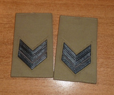 CAPORALE - ESERCITO ITALIANO - PAIO GRADI TUBOLARI CAMICIA  ANNI 70/80