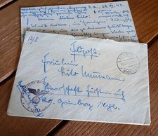 Envelope co letter Feldpost