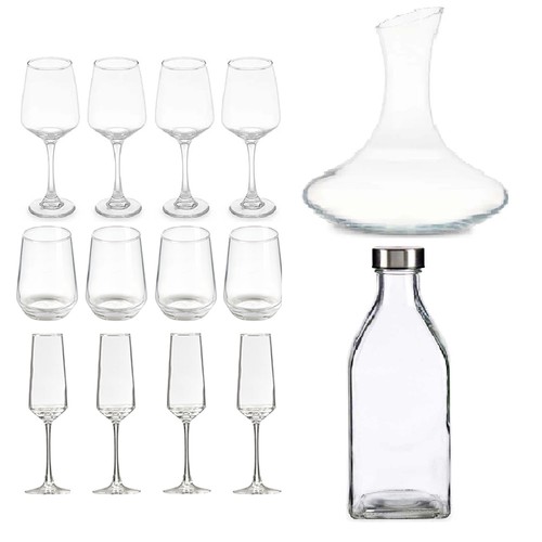 Set completo calici vino - set,