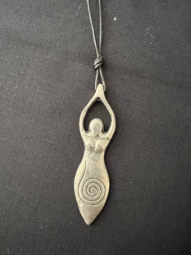 Collana donna dea spirale - a,