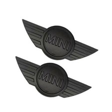 2PC Mini Badge Logo Front