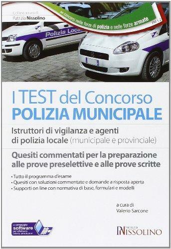 Test del concorso - del, polizia
