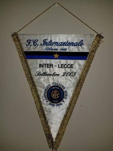 Inter lecce gagliardetto - vs,