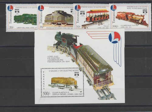 Tanzania 1992 treni - 1992, elettrici