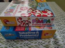 GIOCHI BAMBINI TABELLINE & PROBLEMINI, GIOCO DELL'OCA PIMPA