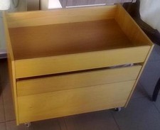  CARRELLO CON RUOTE L65 P37 H.54 ROVERE COSMIC FINE SERIE 