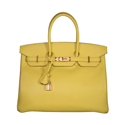 Hermes epsom birkin soufre - hermes, 35