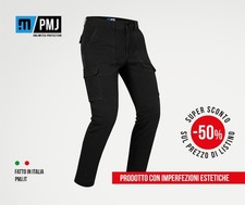 Pantaloni jeans moto pmj con - pantaloni,