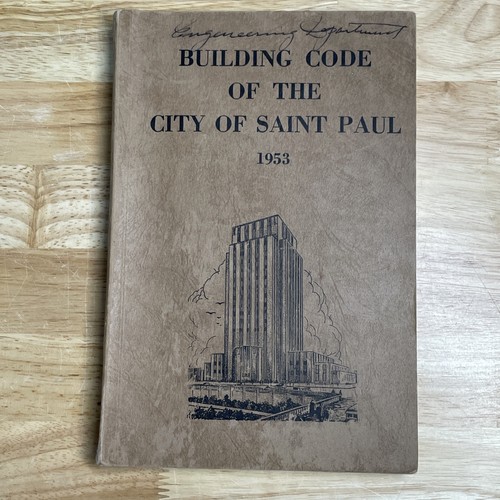 Vintage 1953 building code - building, of