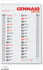 Calendario 34x49 Olandese