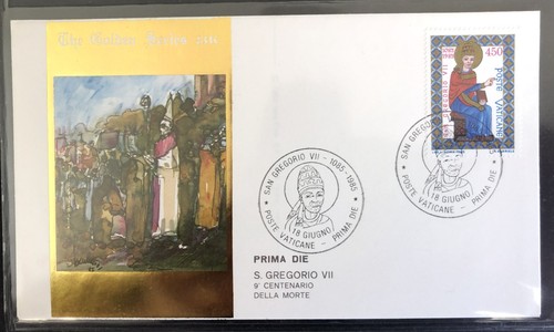Fdc vatican san gregorio - fdc,, «
