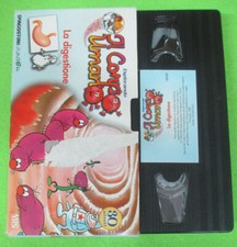 VHS film ESPLORANDO IL CORPO UMANO La digestione DE AGOSTINI JUNIOR (F107)no dvd