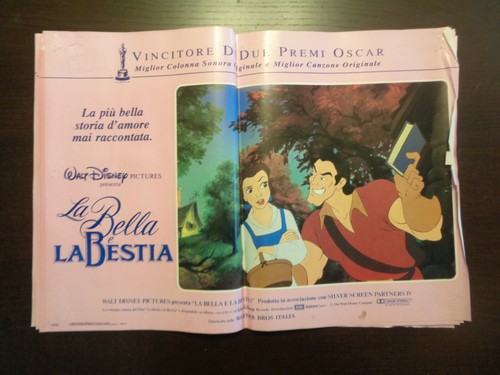 Fotobusta bella la bestia - la,