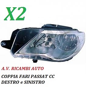 Coppia fari fanale proiettore - fanale,