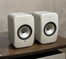 KEF LSX II LT STONE WHITE DEMO COPPIA DIFFUSORI ATTIVI GARANZIA UFFICIALE