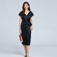 Abito donna nuovo 100% seta di