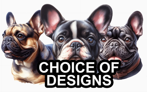 French bulldog self adhesive - self,