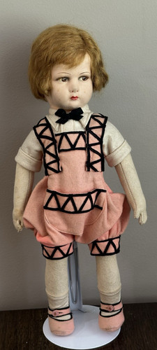 Bambola vintage tipo lenci - bambola,