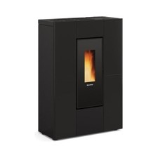 Extraflame Stufa pellet 8kW MARILENA PLUS 5.0 AD Black 5 stelle Classe A+