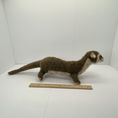 Peluche furetto marrone hansa - peluche,
