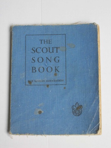 Vintage scout song book - song,