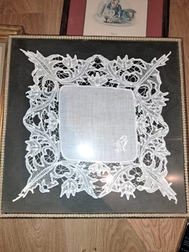 Quadro pizzo cantù - cantù, merletto