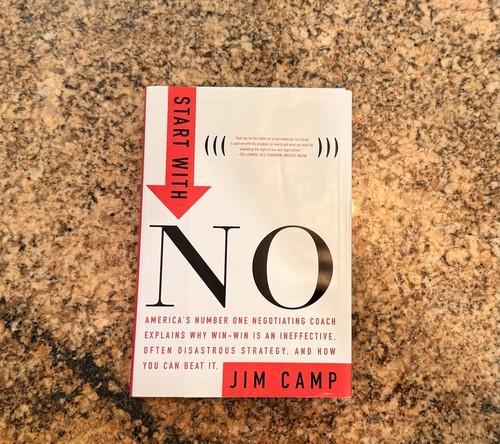 Start with jim camp - with, no