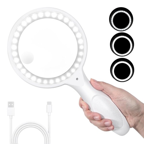 Lente ingrandimento con - d'ingrandimento,
