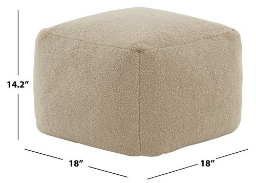 Safavieh samuels boucle pouf - samuels,