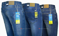 Jeans uomo skinny cotone denim elasticizzato 5 tasche gamba stretta vita bassa 