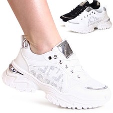 Sneaker Plateau Da Donna Con