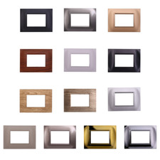 PLACCHE QUADRATE COMPATIBILI BTICINO LIVING LIGHT PLACCA 3 4 7 POSTI
