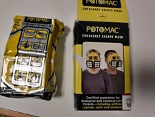 Potomac - Maschera Anti Gas Portatile di emergenza