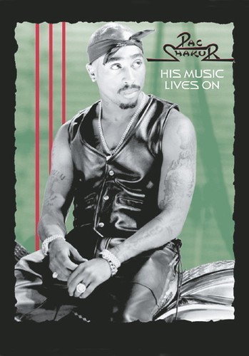 Pac tupac shakur - tupac, flagge