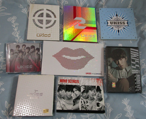 Ukiss albums only one - 8,